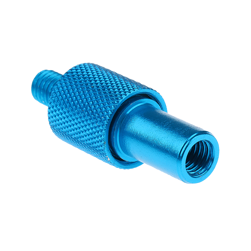 Aluminium alloy 8mm Fishing Rod Pod Connector Net Head Adapter Quick Release Adapter Connector Refit Parts