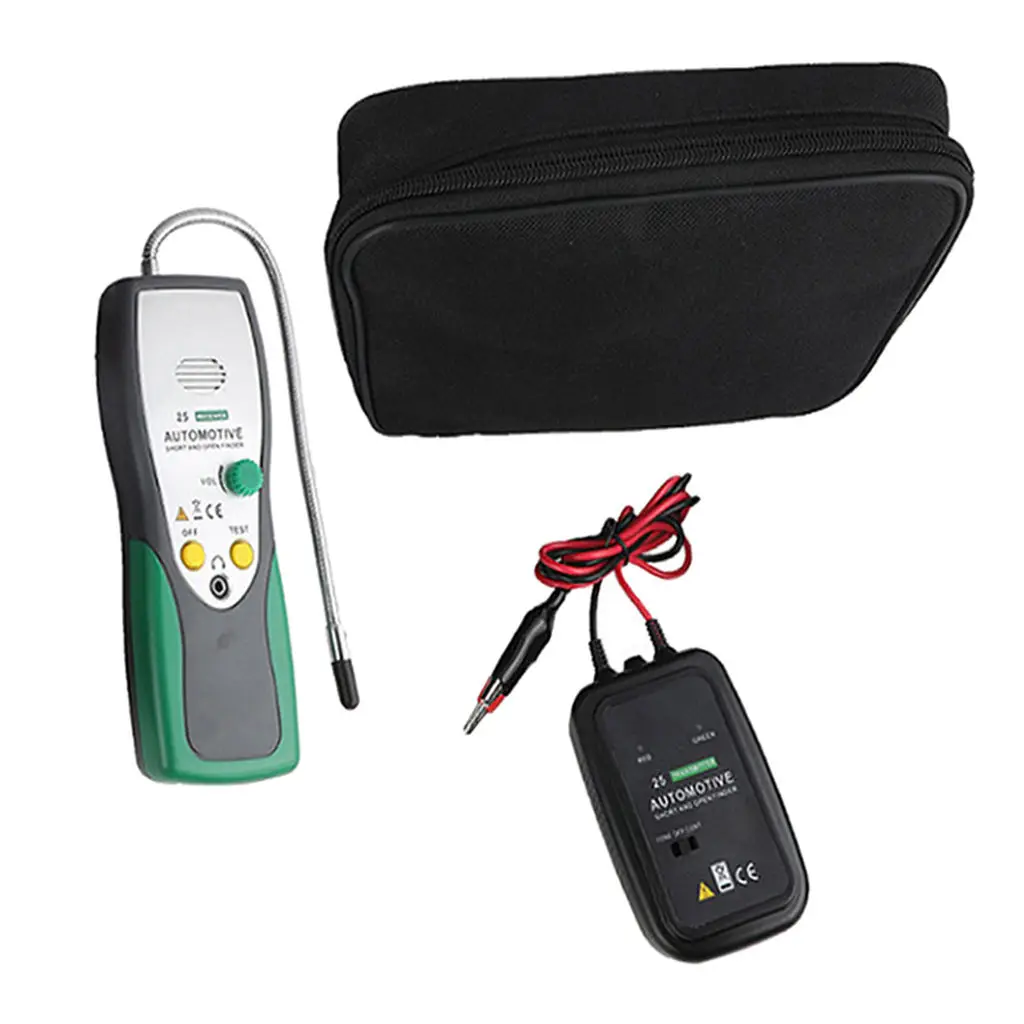 Universal Automotive Cable Wire Tracker Short & Open Circuit Finder Tester Car Vehicle Repair Detector Tracer with Storage Bag
