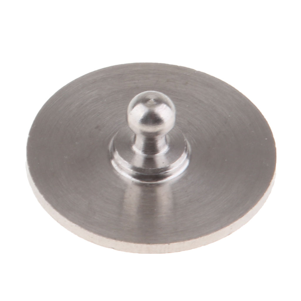 Boat Yacht Canvas Snap Fastener Button, 3/8 inch Diameter, Silver, Marine Grade