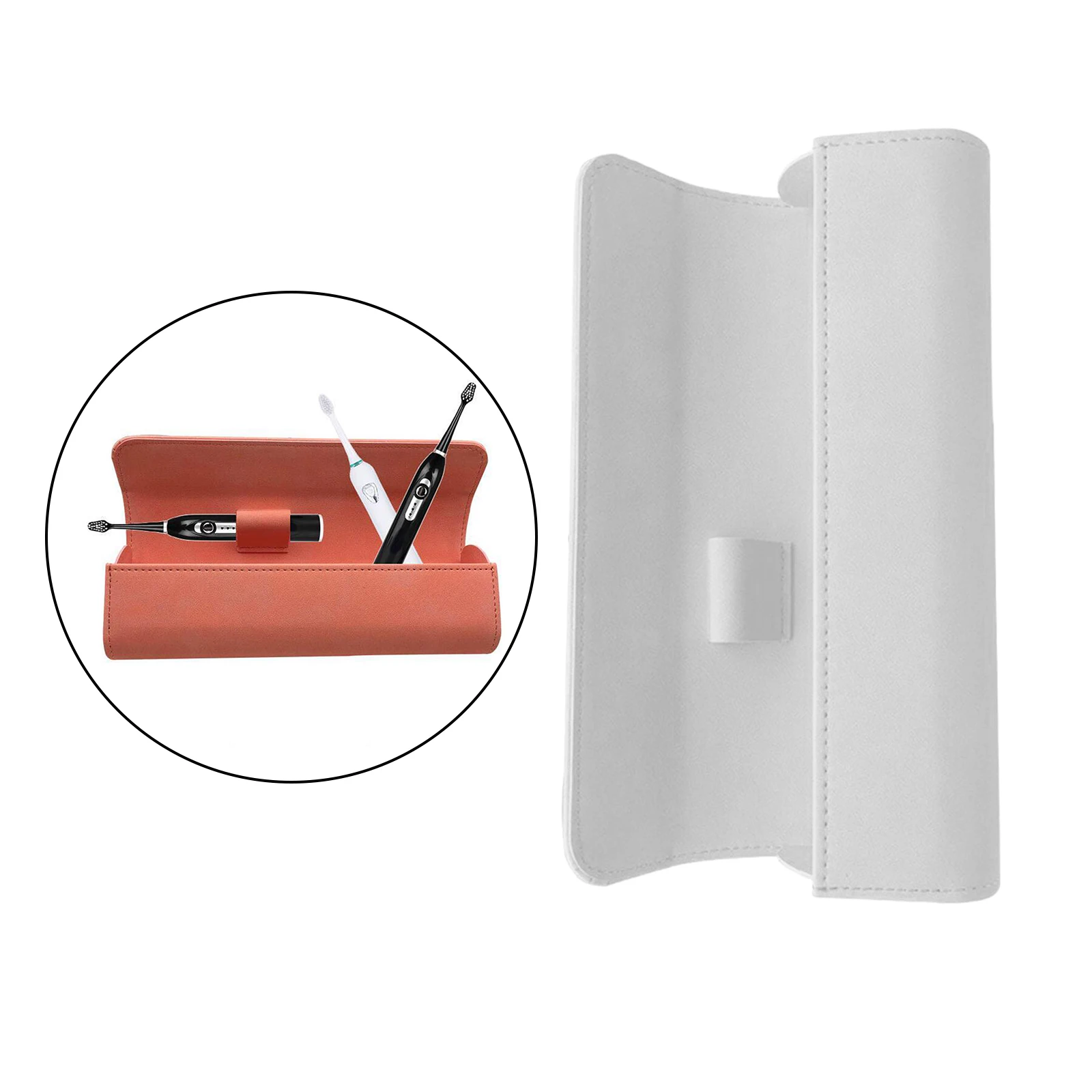 Universal PU Electric Toothbrush Bag Box for Toothbrush Traveling Protection
