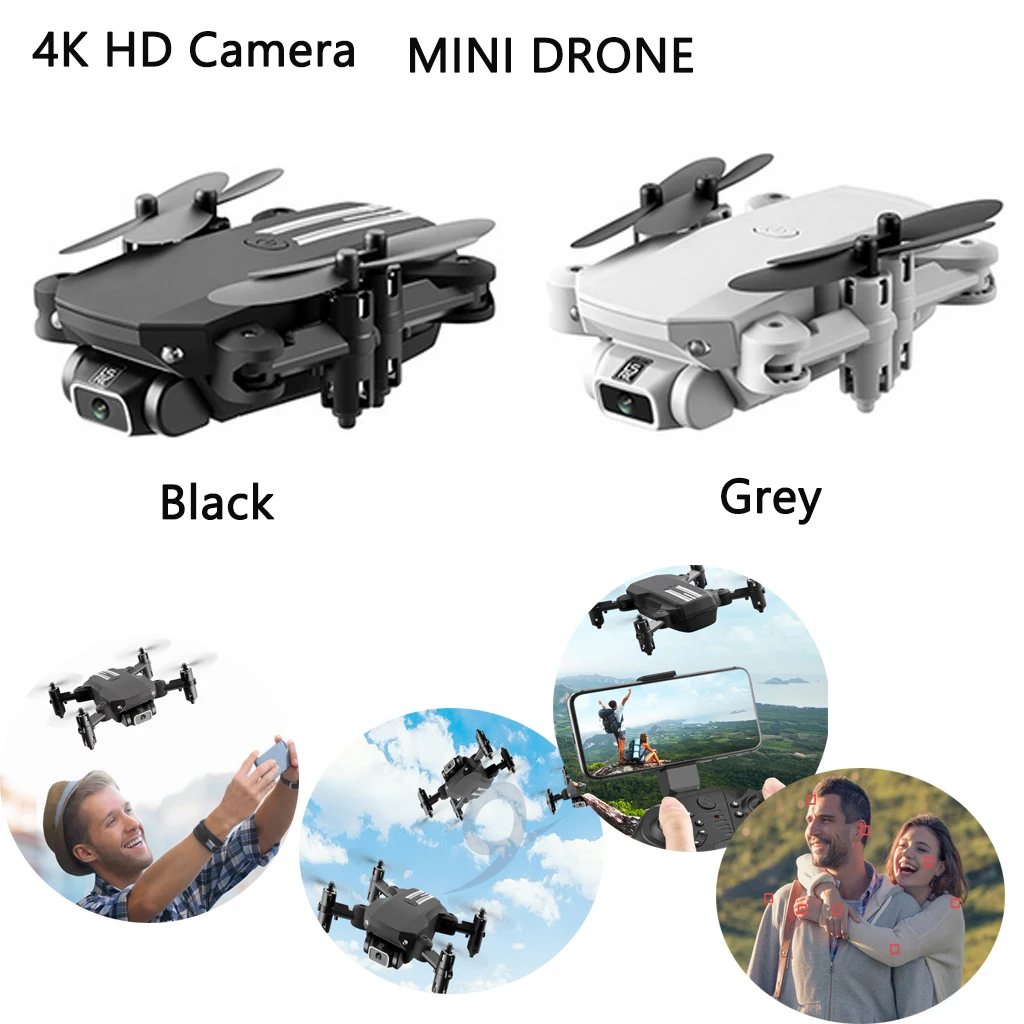 LS-MIN RC Foldable Quadcopter Drone, Long Range Planning Drone