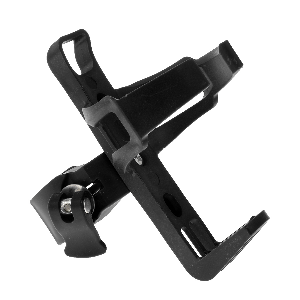 Adjustable Bike Water Bottle Holder Fits 0.6-1.7inch Dia. Bars Water Cup Cage Rack Mount