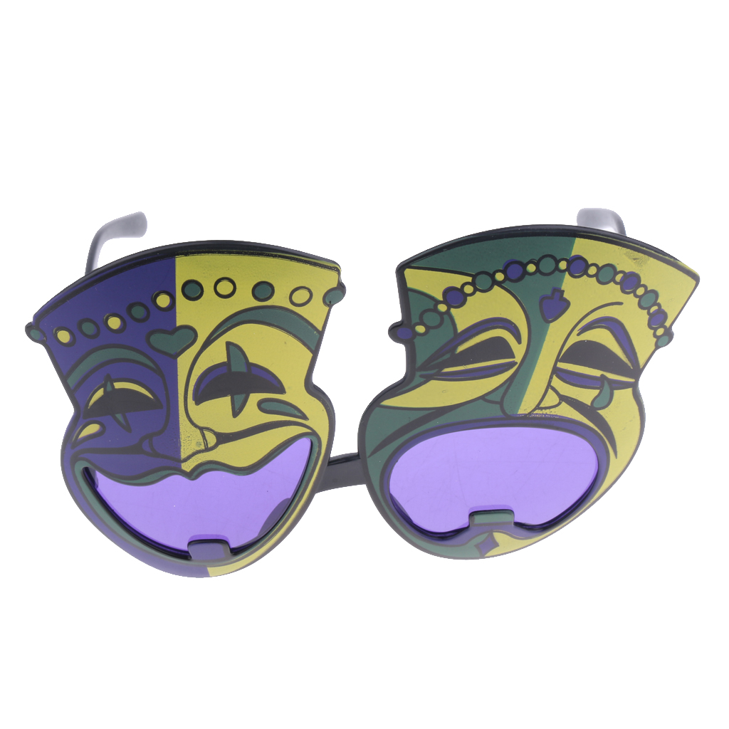 Party Funny Grimace Eyeglasses Halloween Novelty Sunglasses for Masquerade Costume Props