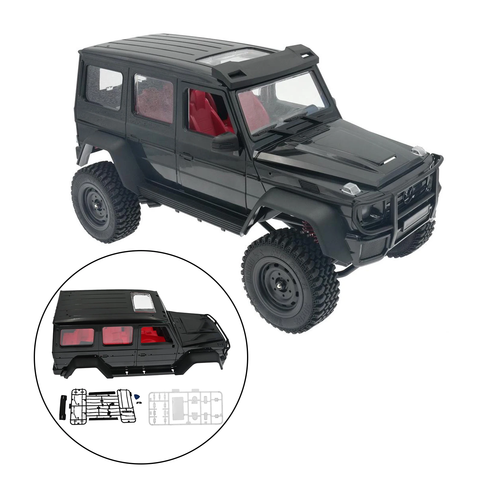 Plastic Body Shell fit for MN86 MN86S MN86KS G500 4WD RC Buggy Truck Car