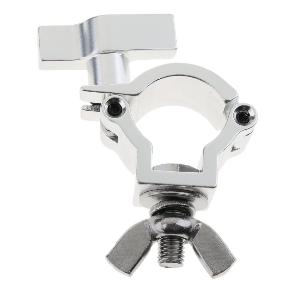 Heavy Duty 75kg Stage Light Hook Clamp Mount Fit 32mm-35mm OD Tubing Pipe 10x3cm