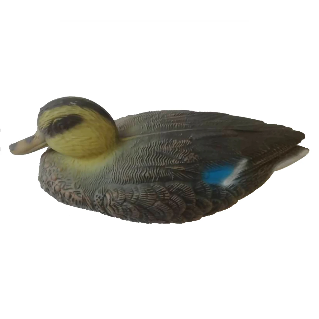 XPE 3D Lifelike Floating Hunting Shooting Drake Duck Decoy For Garden Yard Pool Land Ornaments Oudoor Camping Hunting Decoy