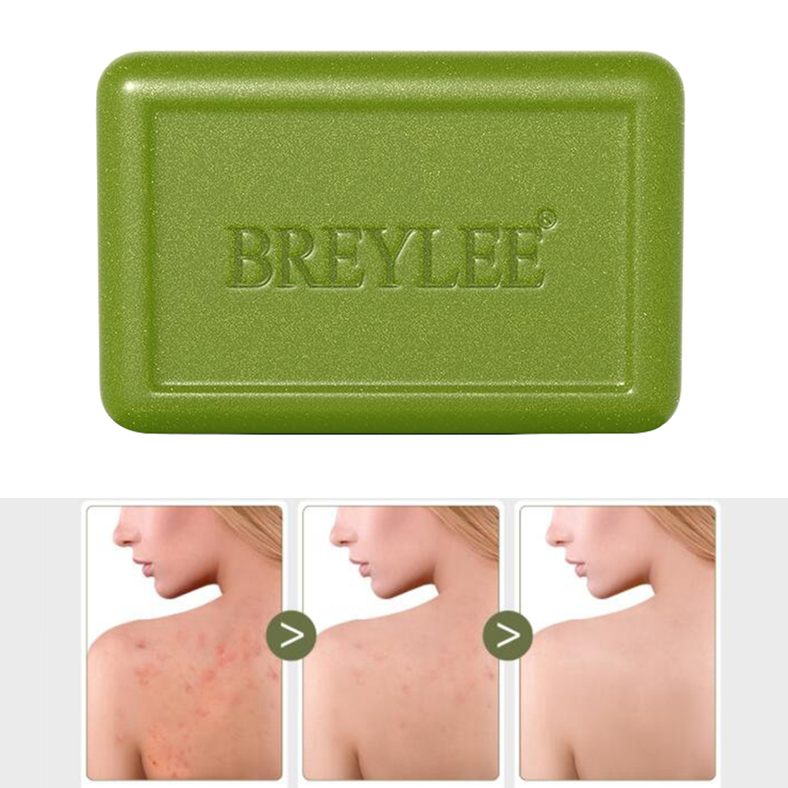 BREYLEE Soap Bar Oil Face  Treatment Whitening Soap Bath Deep Cleansing