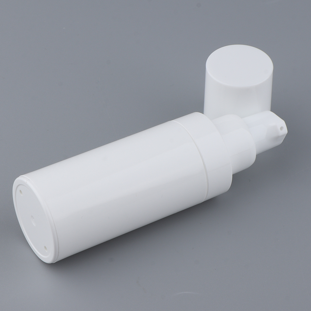 Empty White PET Cosmetic Airless Pump Bottle Makeup Serums Lotion Container