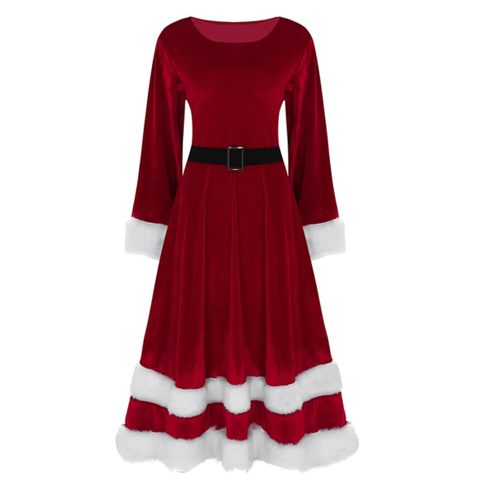 Vestidos de fiesta de Navidad para mujer, traje de terciopelo suave para  señora, Papá Noel, Año Nuevo, Otoño, 2021|Vestidos| - AliExpress