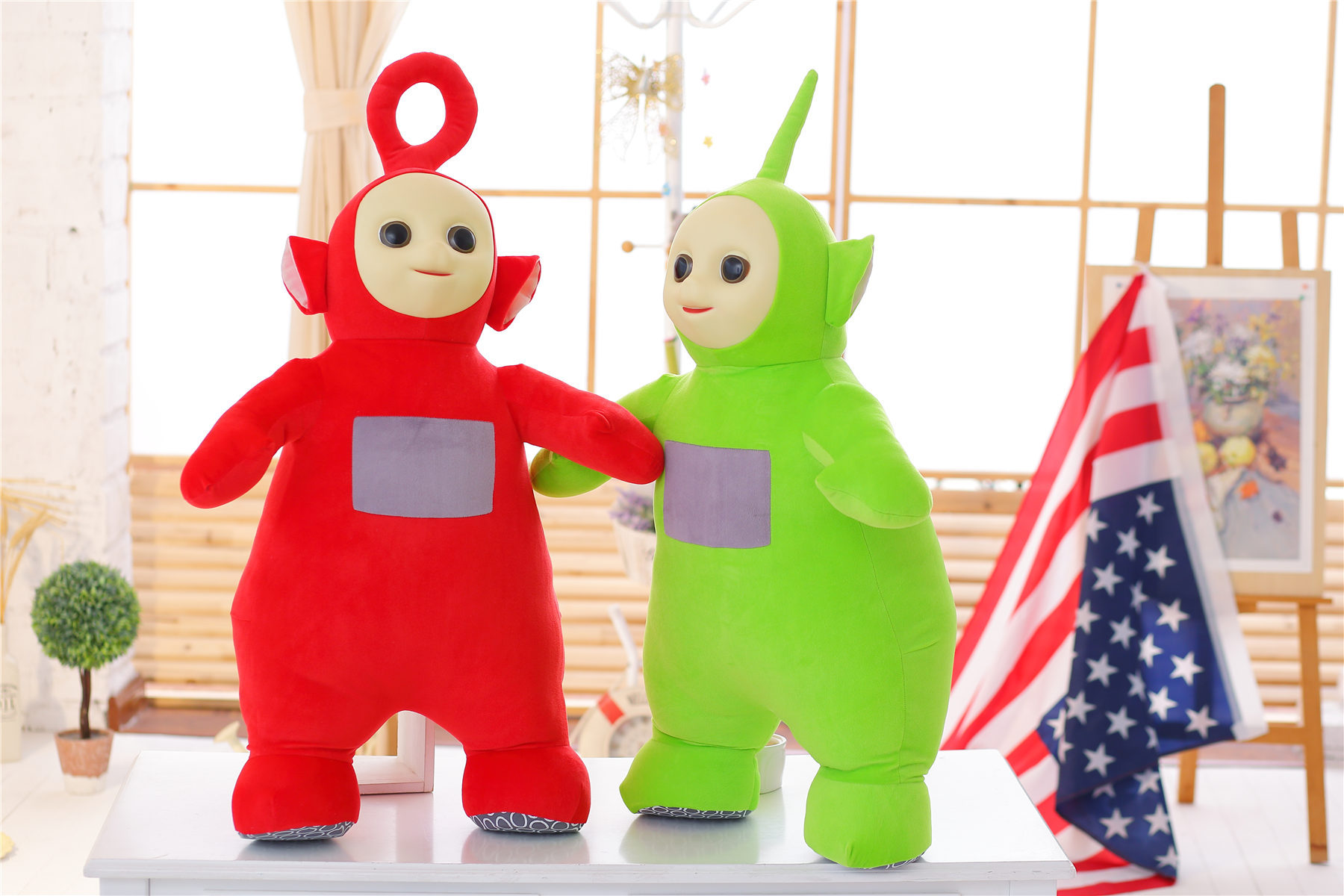 Teletubbies Plush Electric Dolls Singing And Dancing Dolls Smart Preschool Education Backpack Ragdoll