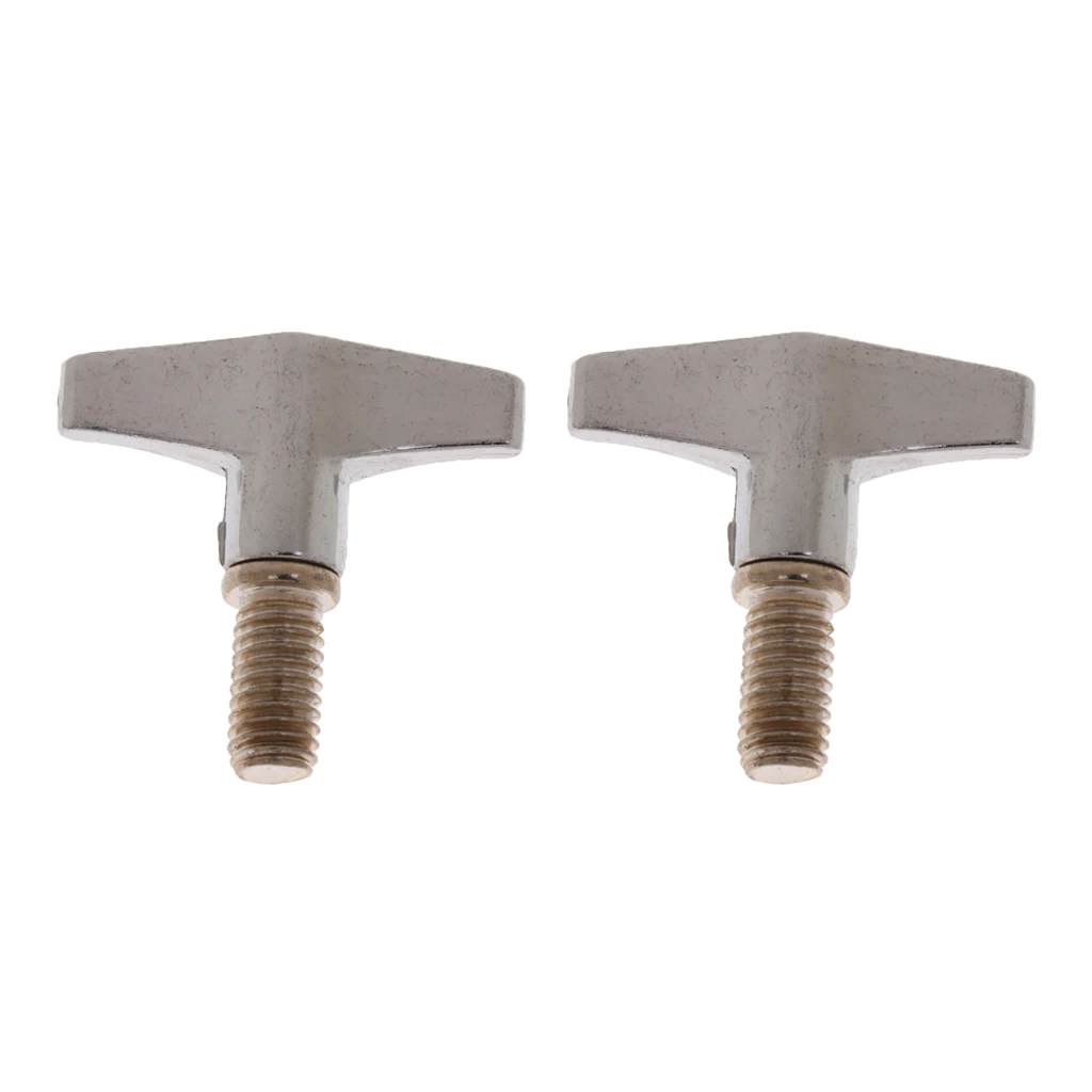 2-pack Drum Set Cymbal Stand Wing Nut Screws DIY for Drummers