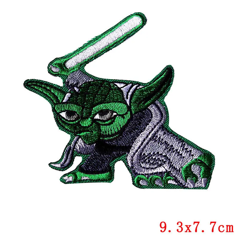 STAR WARS Yoda Master Embroidered Iron On Sew On Patch Badge For Clothes etc 