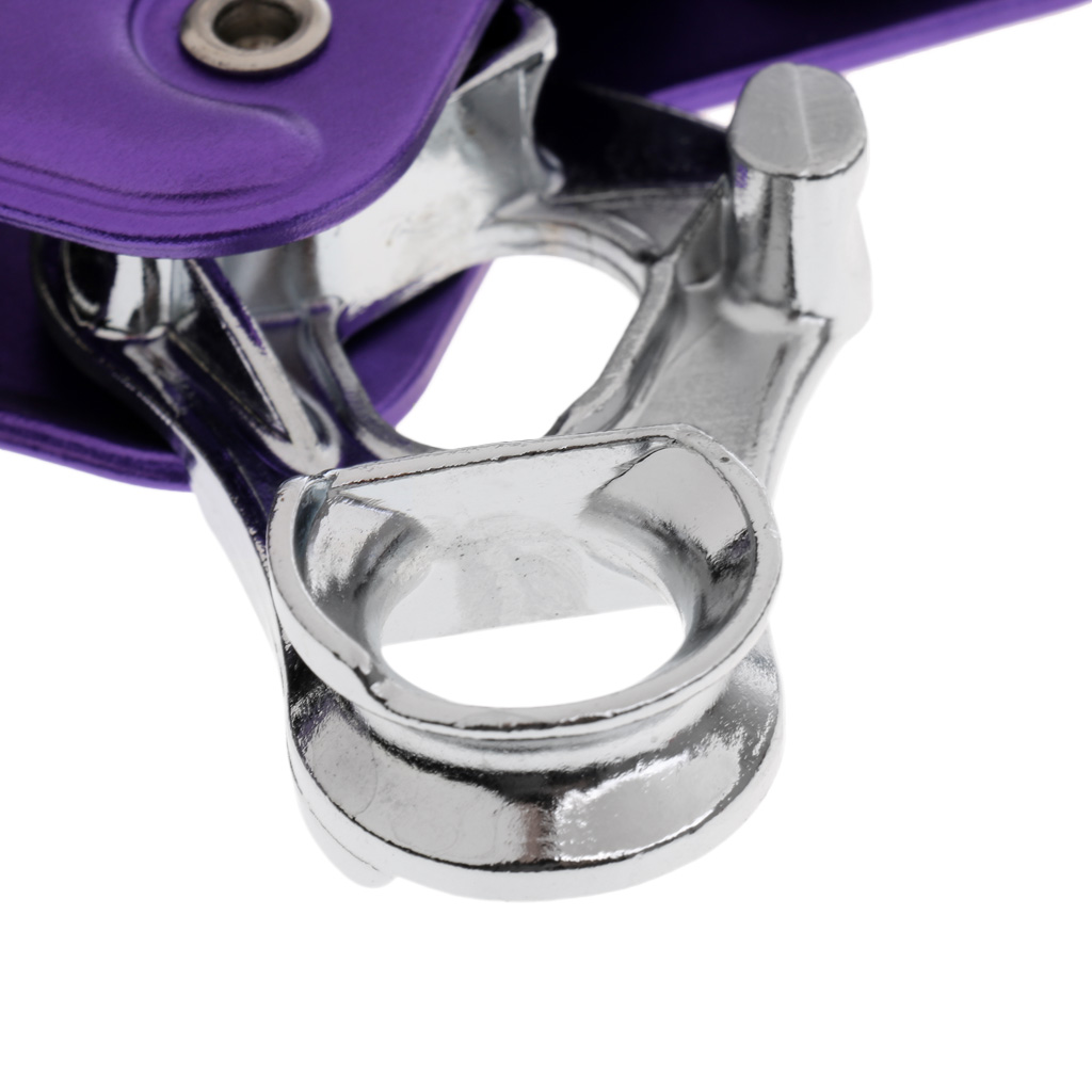 Rock Climbing Stop Descender, Rappelling Anti-Panic Belay Devices for 10-12mm Rope  Equipment Hand Control - CE