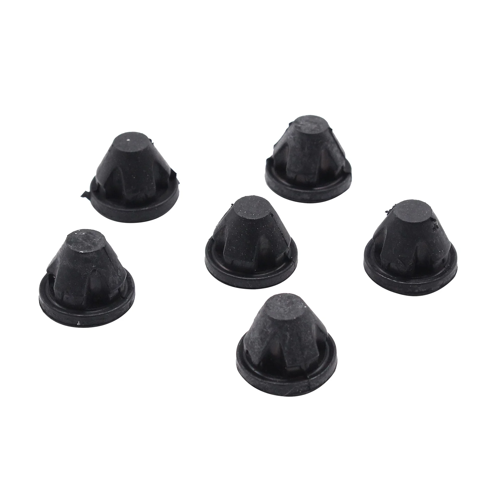 Set of 5 Car Engine Cover Grommets Sockets Washer Rubber Trim Durable 03G103184 Black