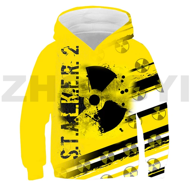 Game Stalker 2 Heart of Gun Pullover Kids S.T.A.L.K.E.R. 2 Hoodie Men  Oversized Streetwear Children Anime Sweatshirt Harajuku - AliExpress