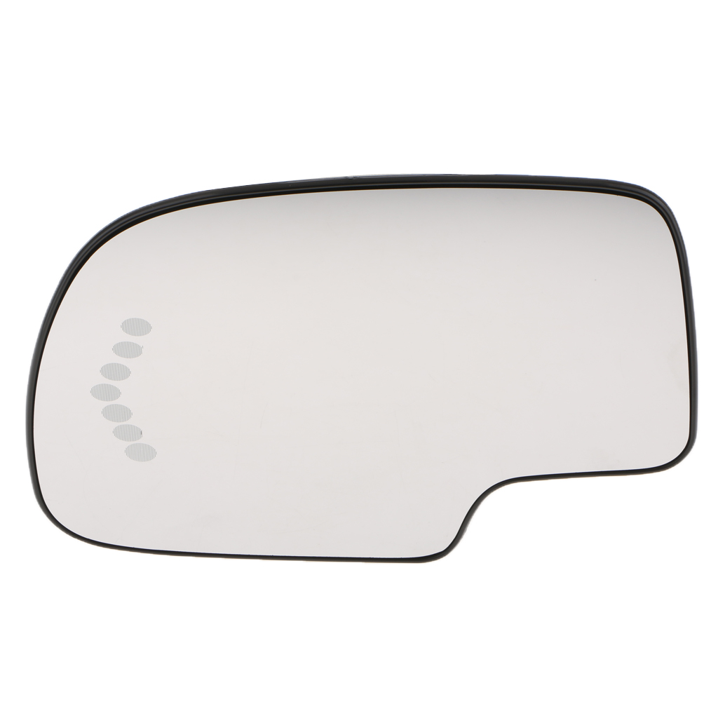 1 Piece Car Left Driver Side Heated Rearview Mirror with Light for Cadillac Escalade ESV /EXT Chevy Silverado