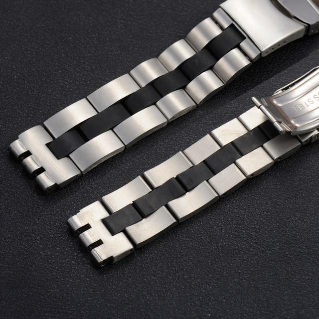  DHAEY Stainless Steel Watch band, Solid Stainless