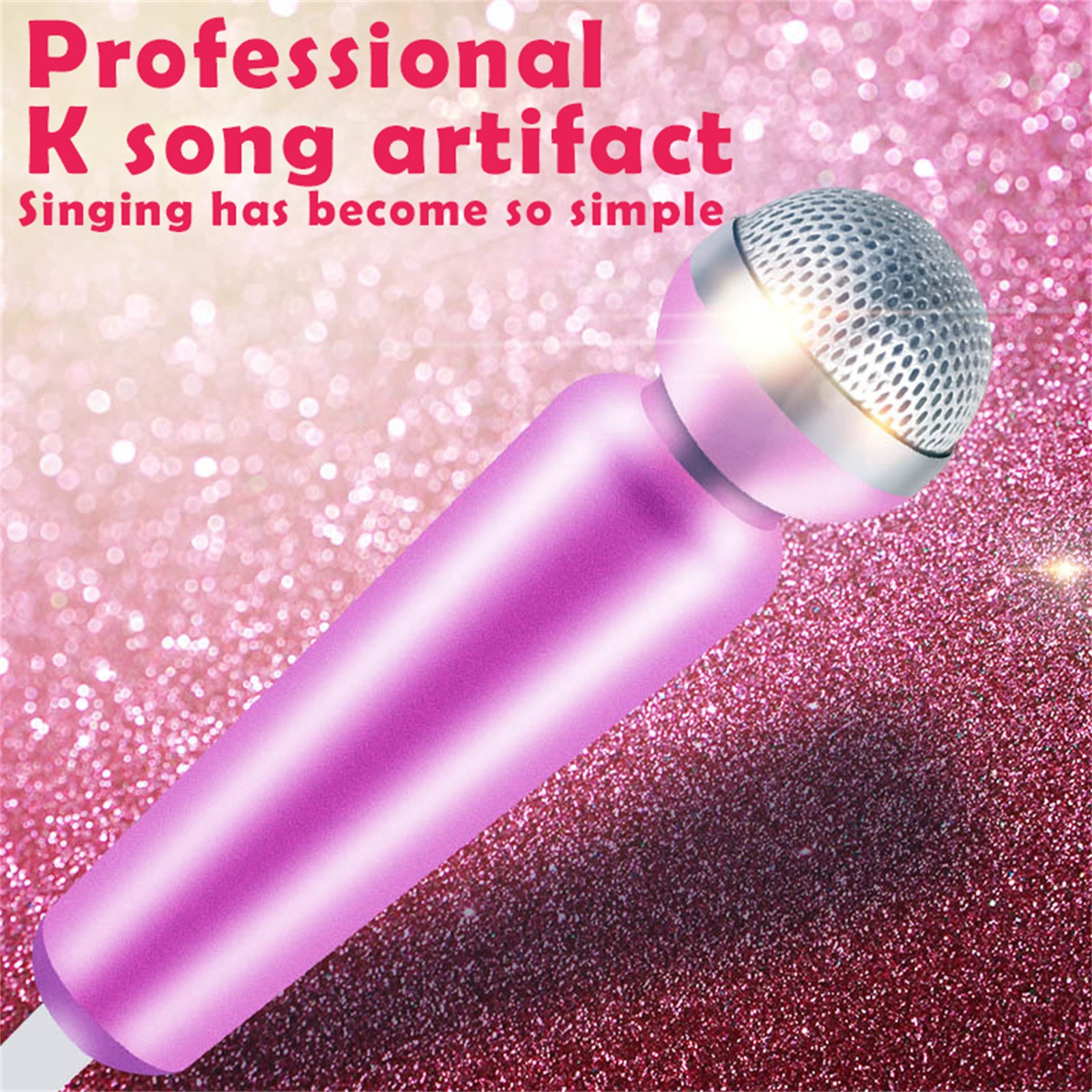 Title 10, Handheld Mini Microphone Portable 3.5mm Condens...