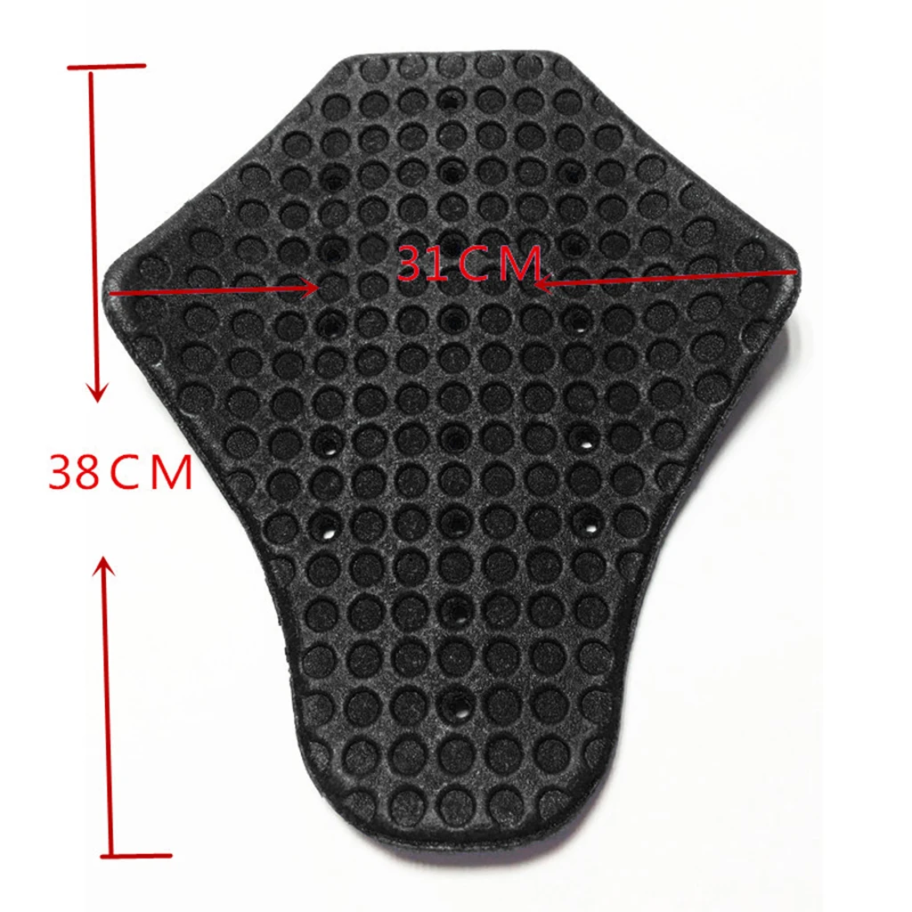 EVA Sports Back Spine Protector Insert Anti-Fall Protective Gear for Motorcycle Jacket Motocross Racing 