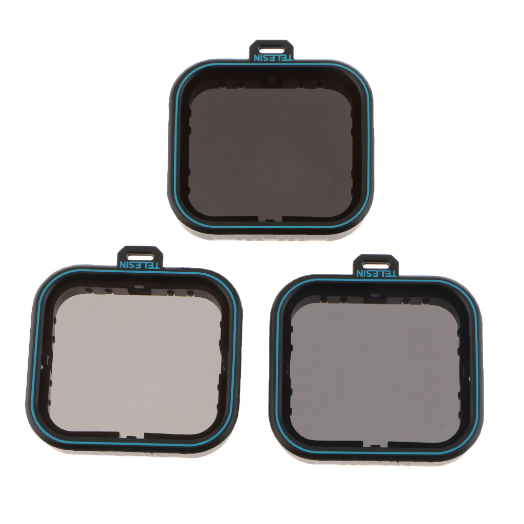 ND4 ND8 ND16 Neutral Density ND Filter Set Kit for GoPro  5 6 7 Black Action Camera