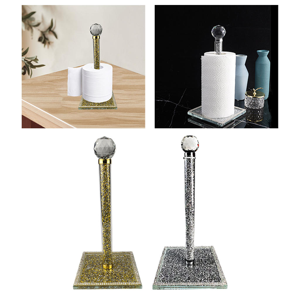 Free Standing Tissue Holder Roll Holder Paper Holder Napkin Shelf for Hotel Cabinet