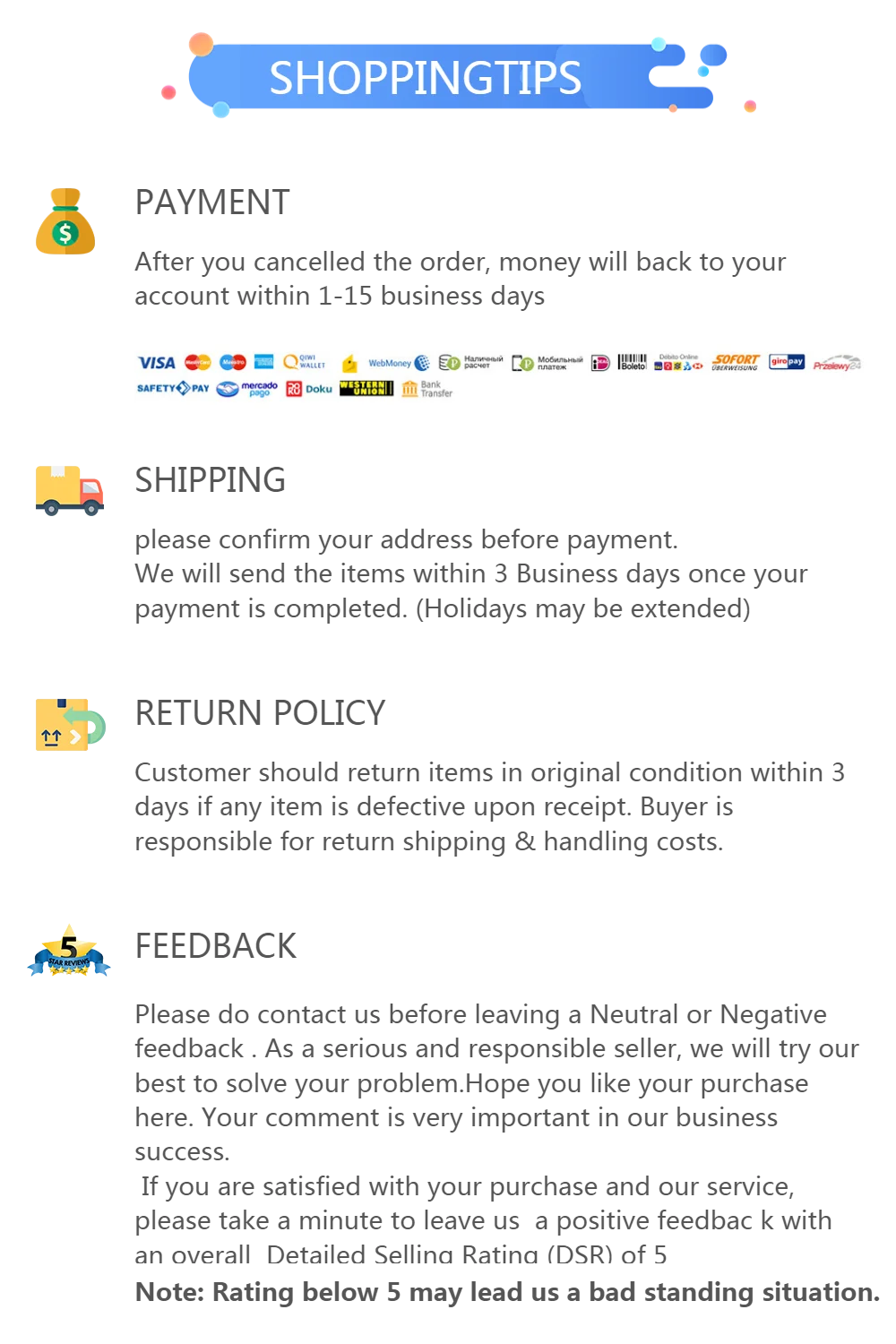 Descubra valiosos consejos de compra y opciones de pago para una experiencia de compra en línea sin problemas