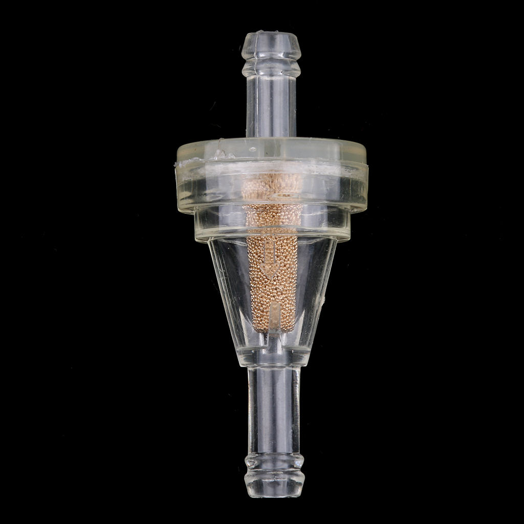 Plastic Universal Motorcycle Petrol Inline Fuel Filter Engine Cleaning Parts