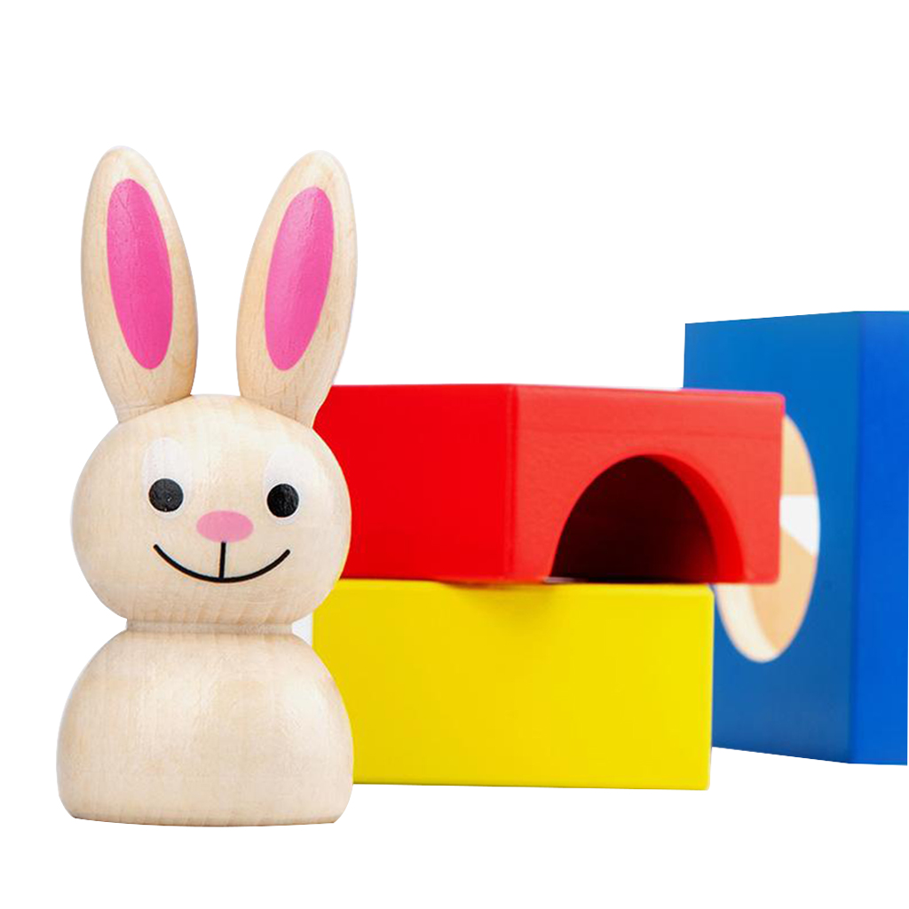 Creative Wooden Building Block Set Kindergarten Educational Toy for Children