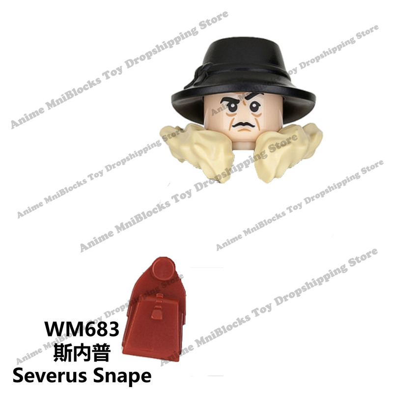 WM6040 WM6041 WM6059 Movies plastic Harried mini bricks action figure building blocks Assembly Toys for children birthday gifts