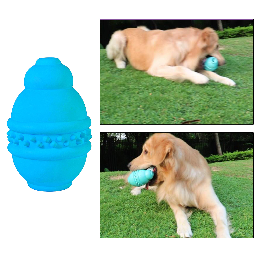 Dog Toys Supplies Gourd-Shaped Dogs Chew Molar Stick with Teeth Cleaning Function, Durable Tough Rubber
