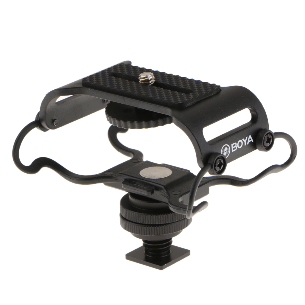 Microphone Shock Mount for Zoom H4n/H5/H6/H1, Tascam DR-40/DR-05, Olympus LS-100, LS-12, Linear PCM Recorders