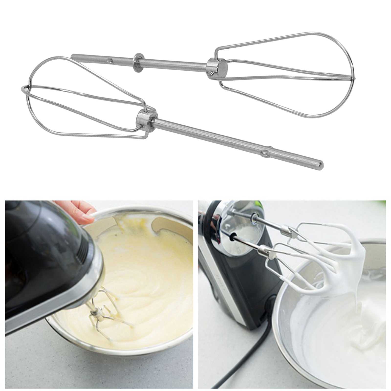 2x W10490648 Hand Mixer Turbo Beater for  Replaces AP5644233