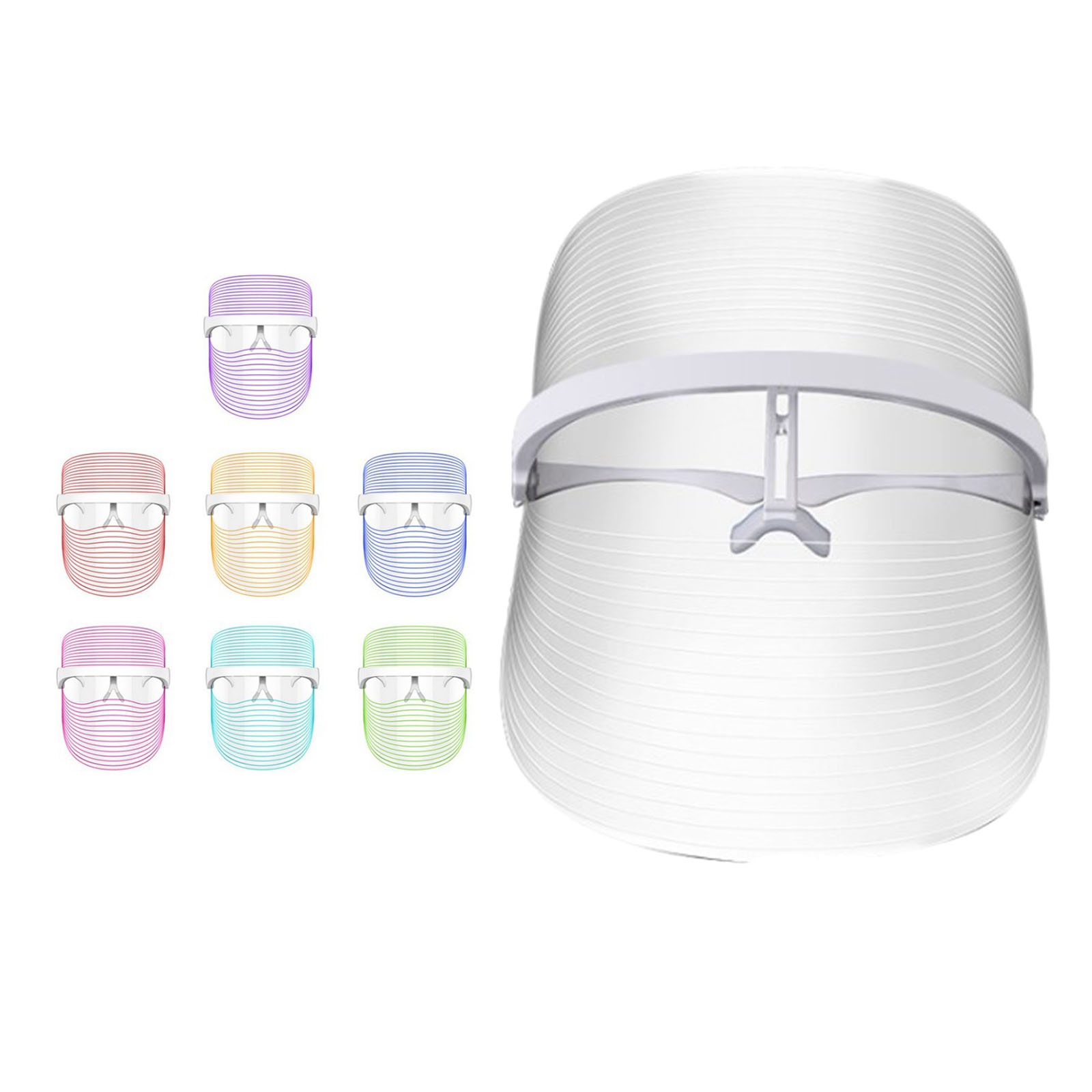 7 Colors Photon LED Light Therapy Face Mask Anti-Aging Anti Wrinkle Beatuy Tools Facial SPA Instrument Beauty Device