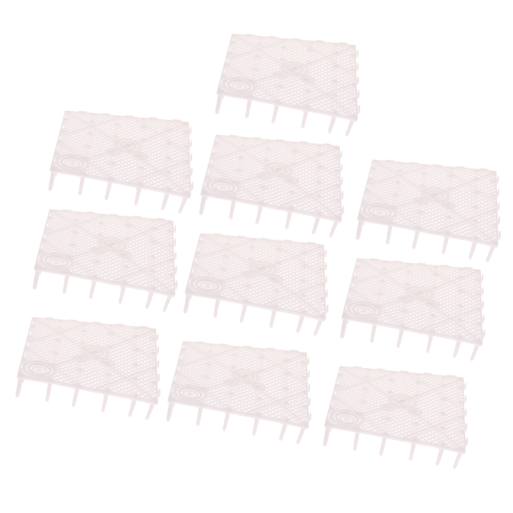 10 Count Aquarium   Tank Filter Undergravel Sand Combination  Board