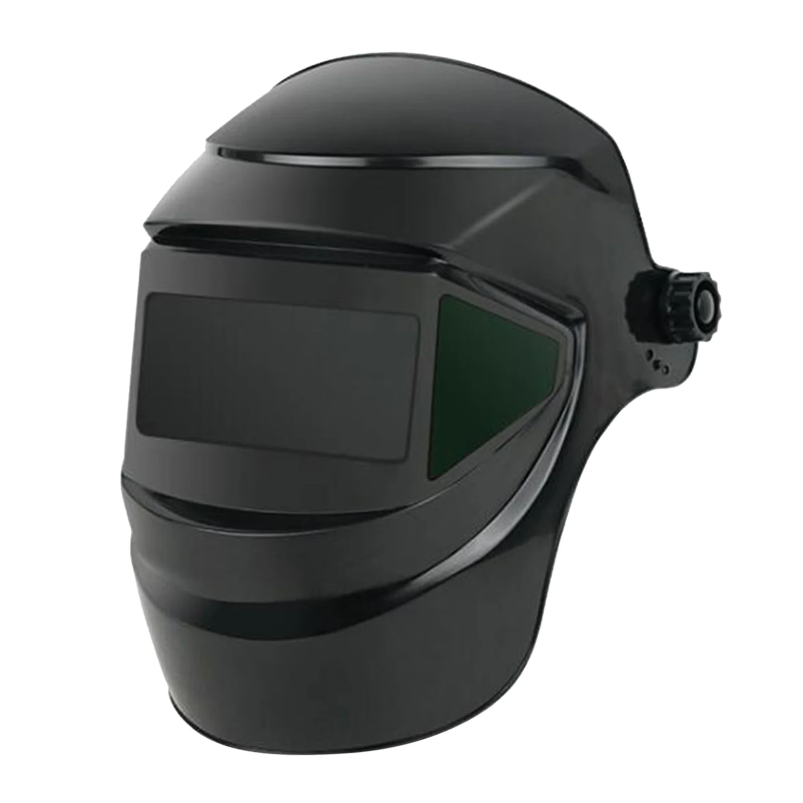 s Large View True Color Welding Helmets Hood   Shade Protector Power Grinding, Black
