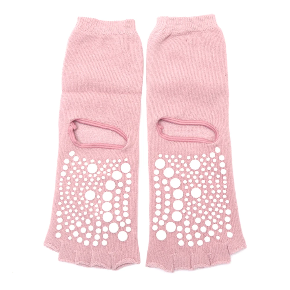 Five-Finger Cotton Socks for Women Ankle-Length Heelless With Non-Slip 22-24Cm Ladies Pilates Cooling Measures Women Socks fuzzy socks for women