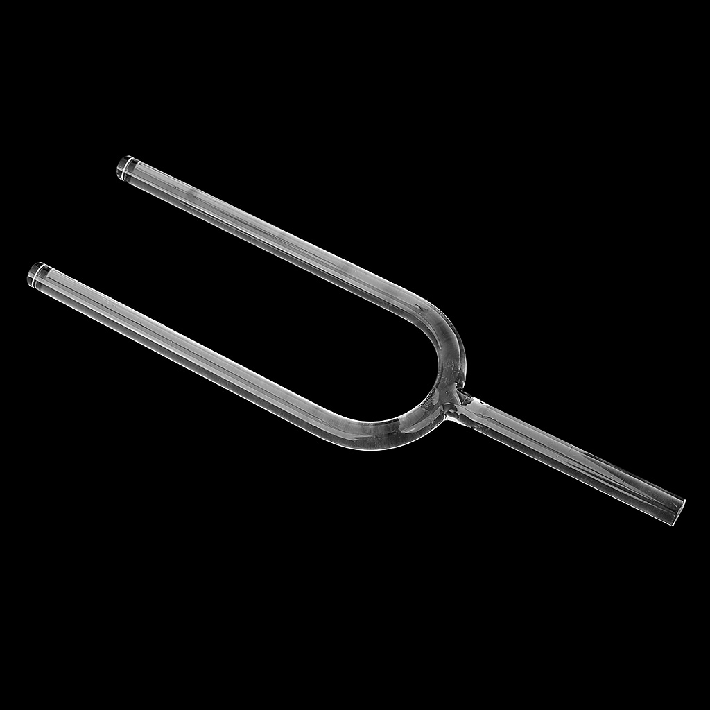 Tuning Fork Singing Bowl 10mm Diameter Quartz Crystal Glass for Meditation