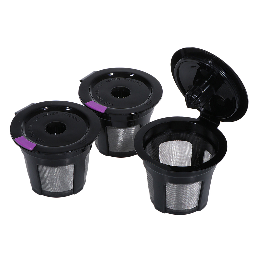 3Pcs Reusable K Cups Coffee Filters For Keurig K200 K300 K400 K500 K450/K460