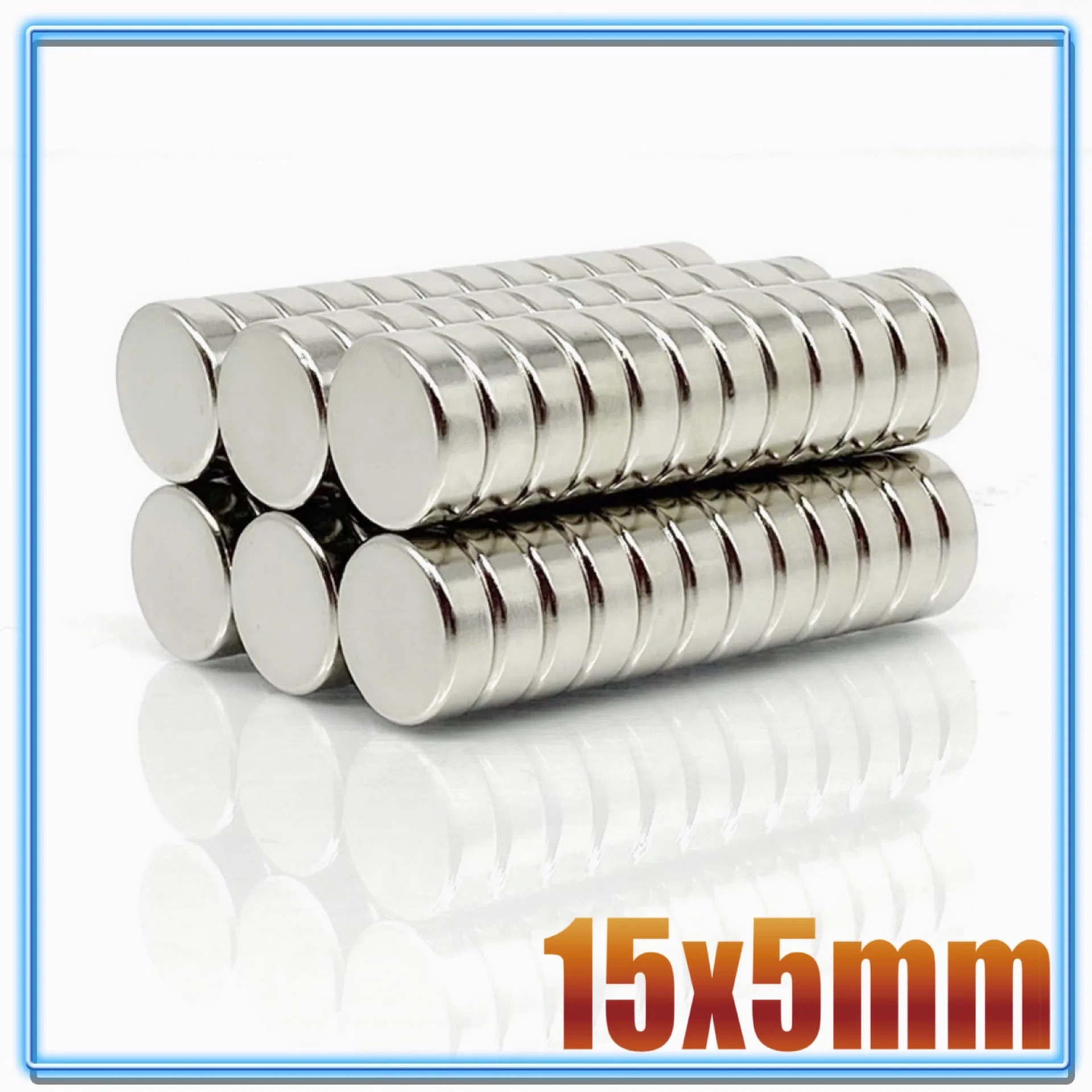 10pcs N35 15mmX5mm Round Rare Earth Neodymium Magnet Countersunk With 5mm Hole 