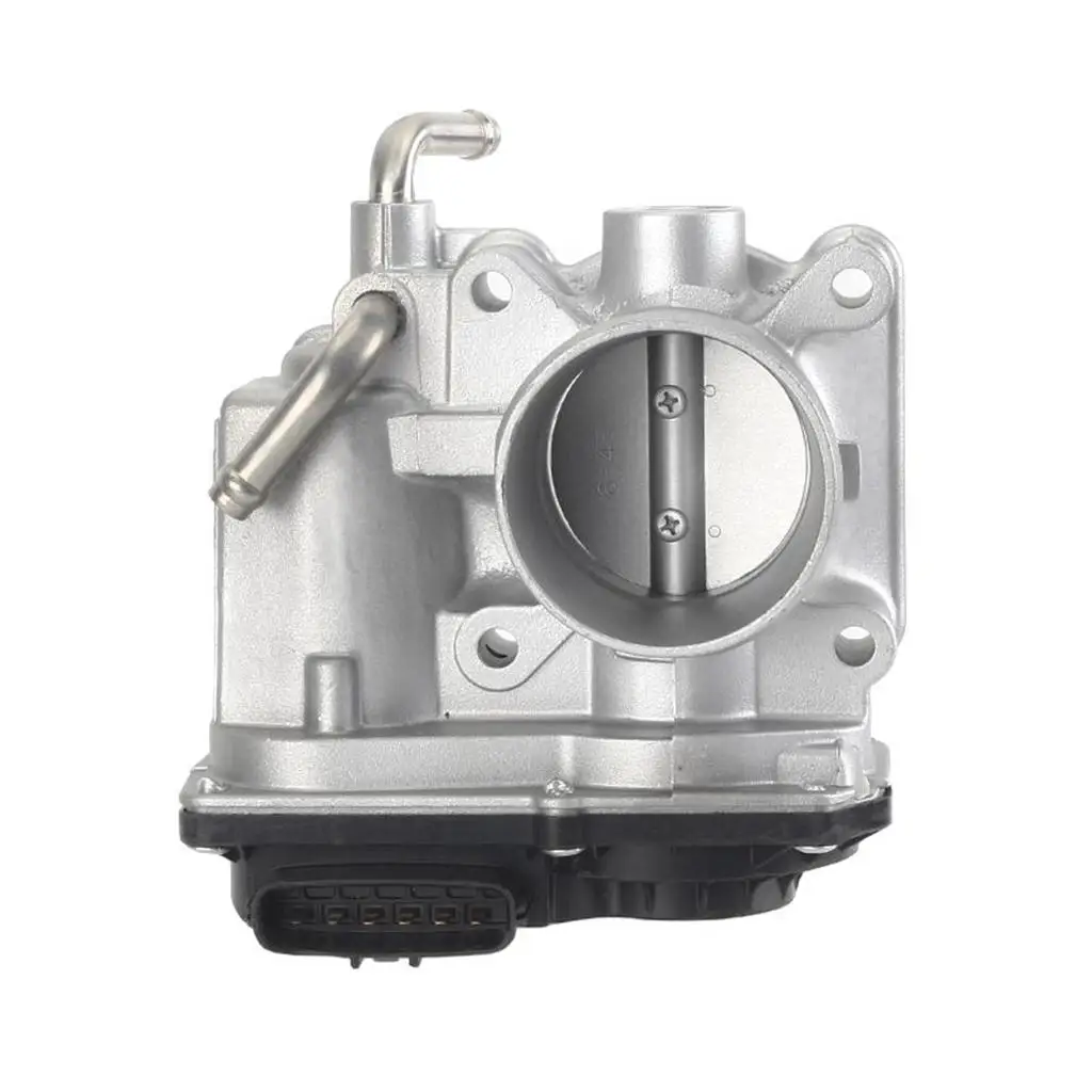 22030-21030 Throttle Body Iron Silver Replaces for Toyota Yaris 1.5L 2007-2012 22030-0M010 Standard Professional Auto Parts