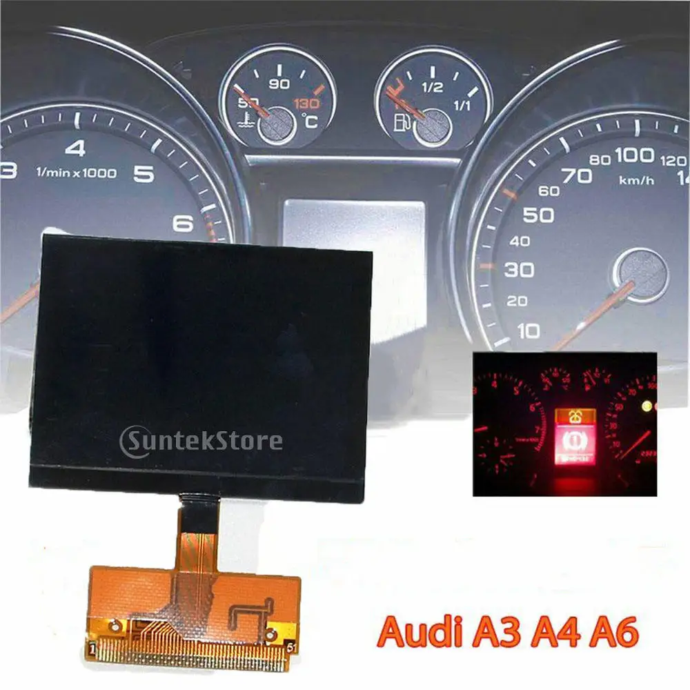 VDO FIS Cluster LCD DISPLAY For Audi A3 A4 A6 Super Quality FOR VW VDO LCD with flex connector and display driver D1560TOB