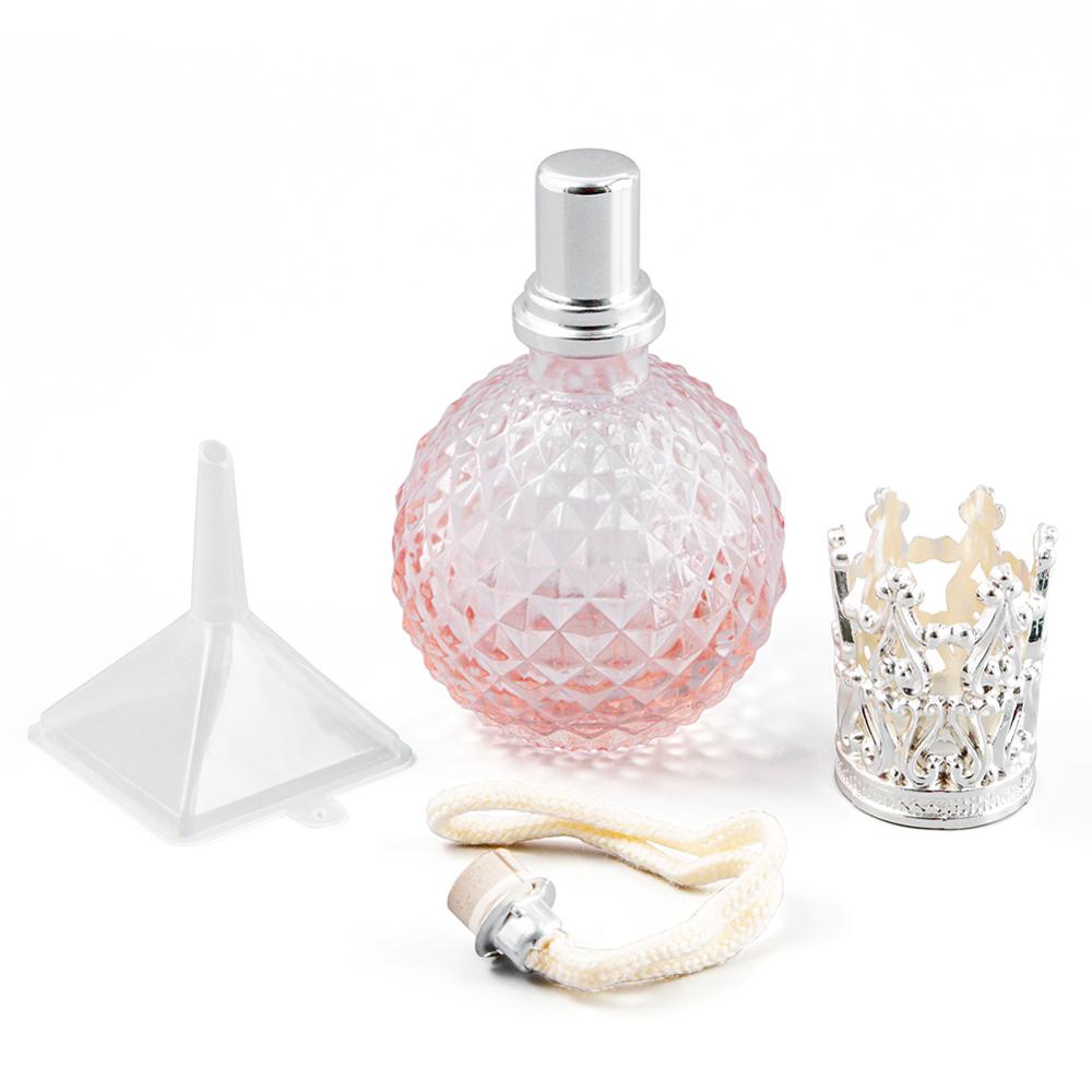 Best of 100ml Pink Catalytic Pineapple Fragrance Diffuser Aromatherapy Oil Tan Lamp Wick Kit Parfum Glass Bottle Ceramic Burner Gift Reviews & Tips