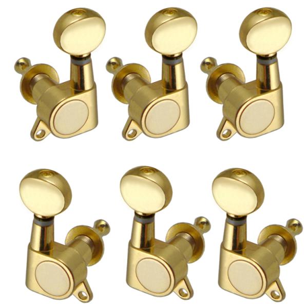 Tuning Peg Tuner Enclosed Samll Square Heads For Acoustic Electric Guitar 6R