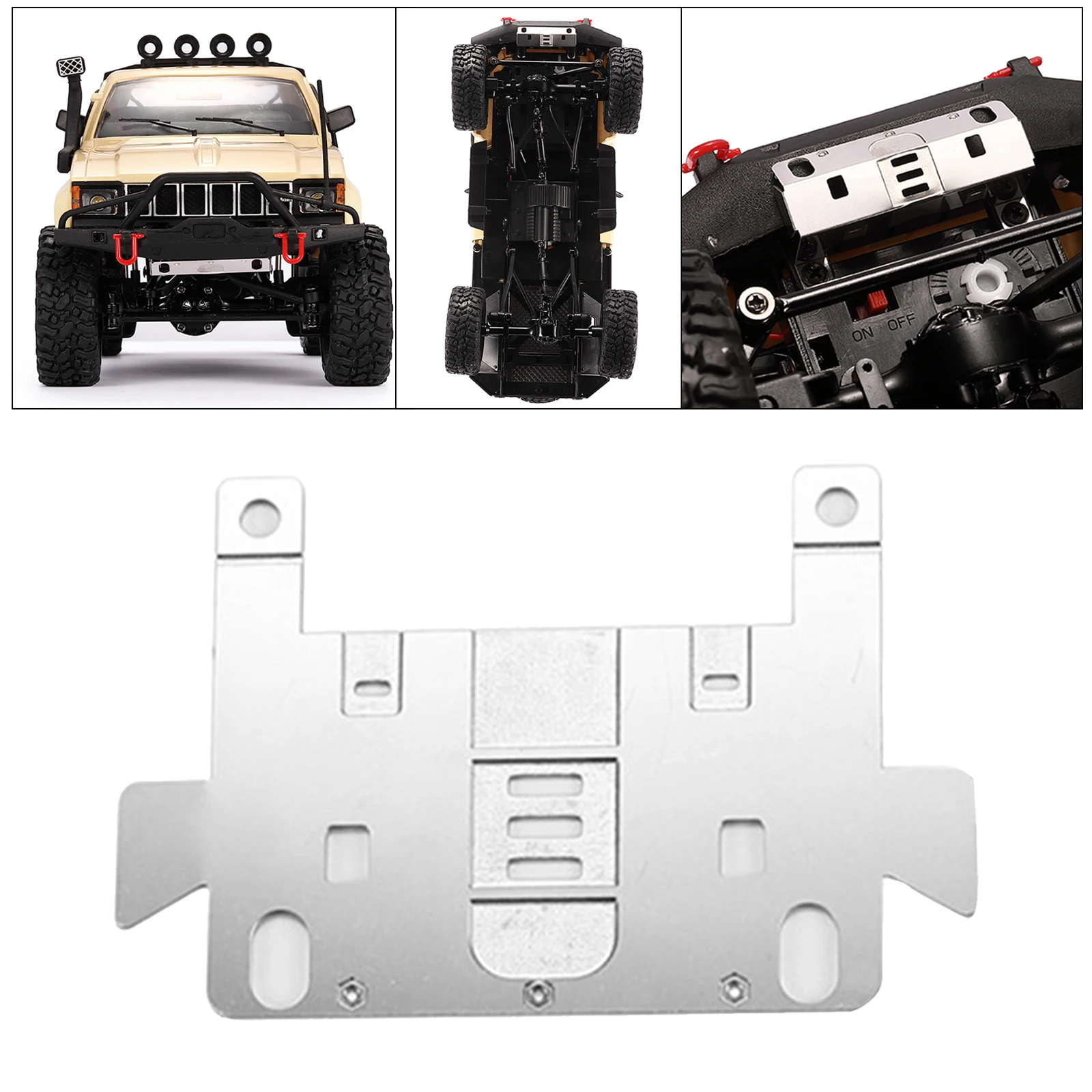 Decoration Accessories DIY Upgrades Modified Model Parts Kit for WPL C14 C24 Off-Road Spare Toy Car Accs