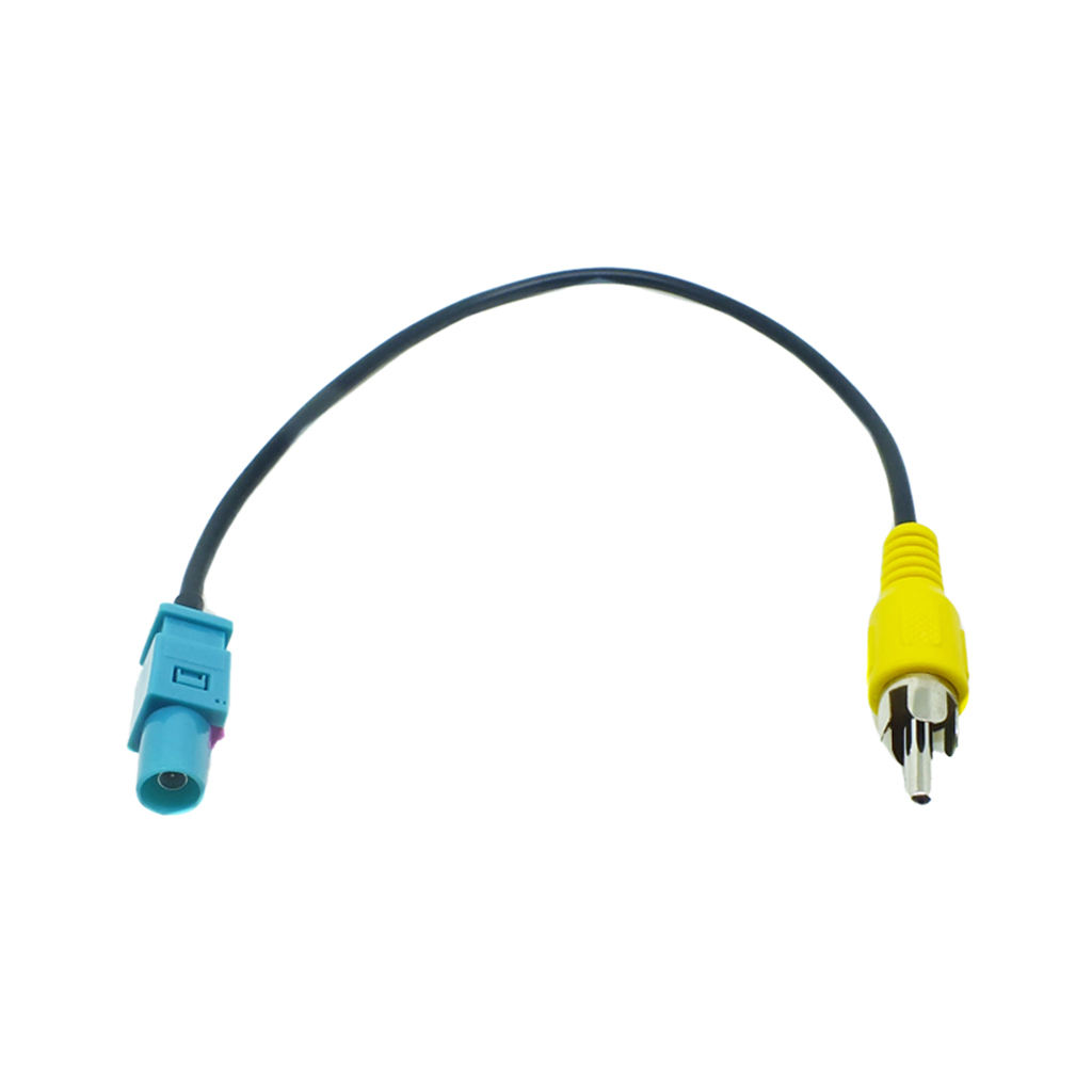 Car Fakra Adapter For Ford Video Blaupunkt NX Rear View Camera Audio Fakra Adapter Cable Video Signal Connect Video Sources