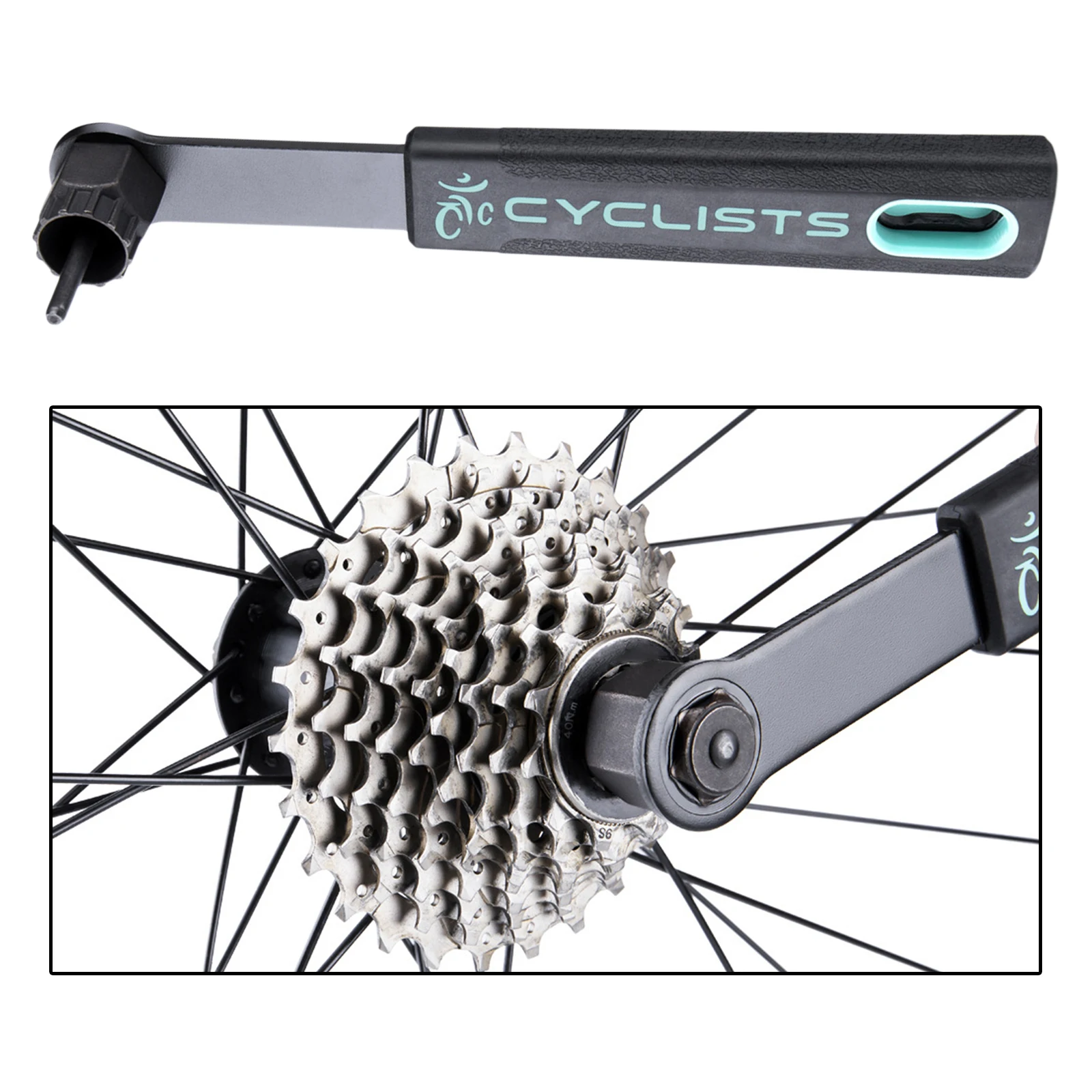 Bicycle Cassette Lockring Removal Tool Wrench Bicycle Maintenance Tool