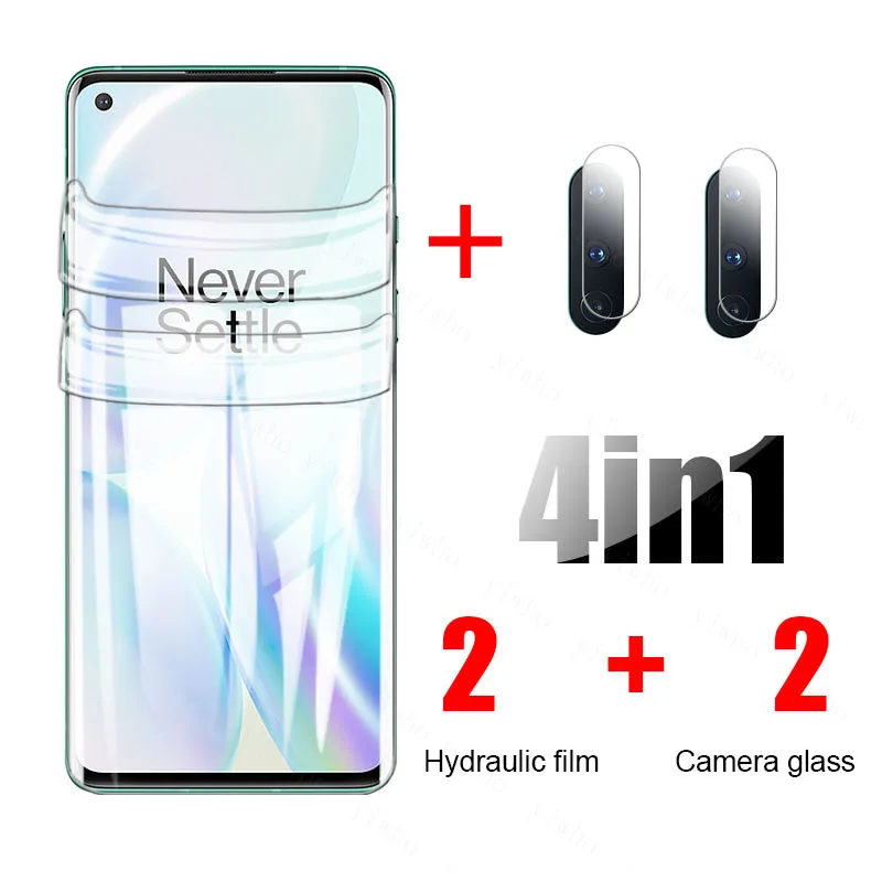 Hydrogel Film for OnePlus8T Camera Glass Oneplus 8T 8 Pro Oneplus Nord N100 N10 5G N 100 10 8pro One Plus 8 T Screen Protector t mobile screen protector