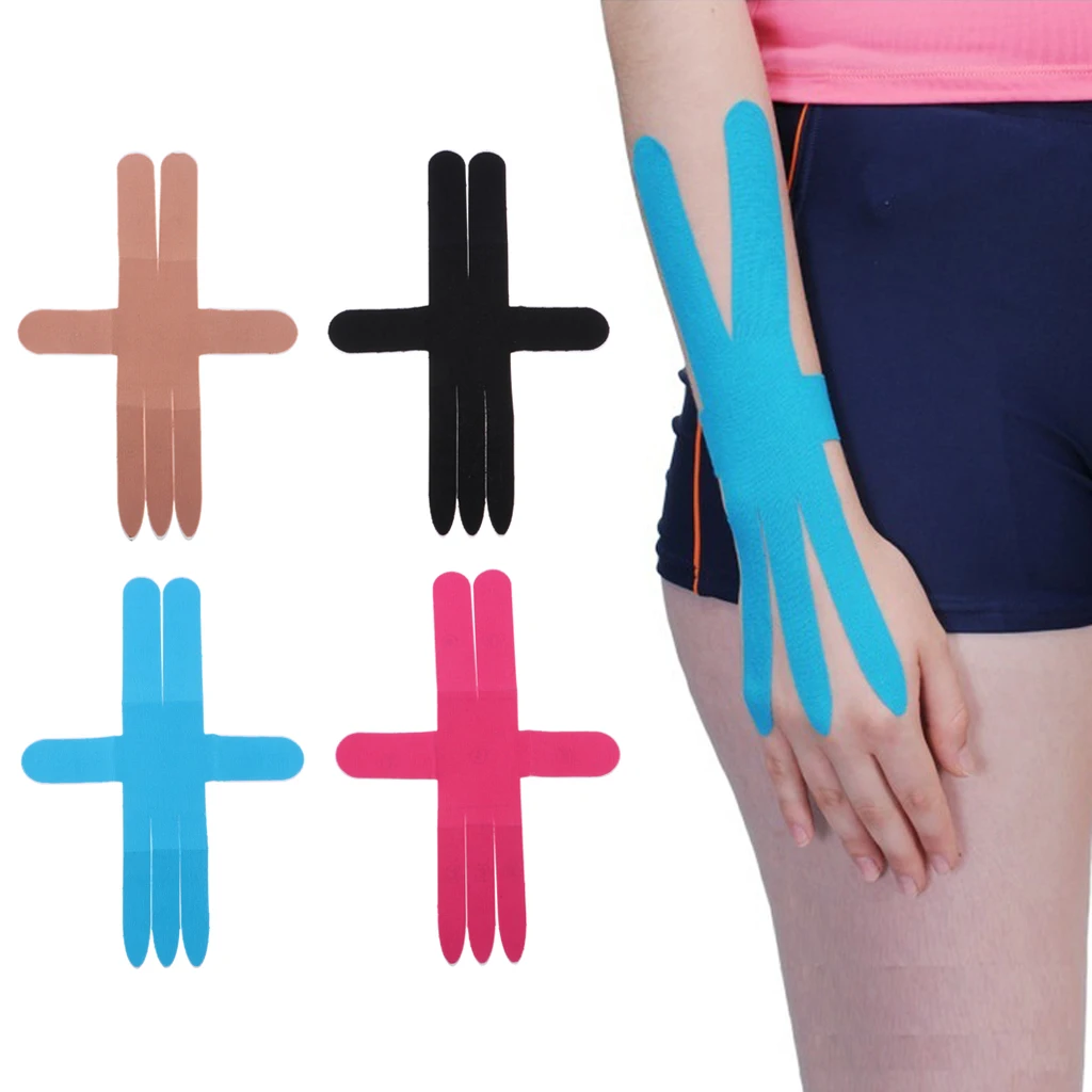  Sports Muscle Tape Precut Shoulder Ankle Elbow Knee Support Wrap