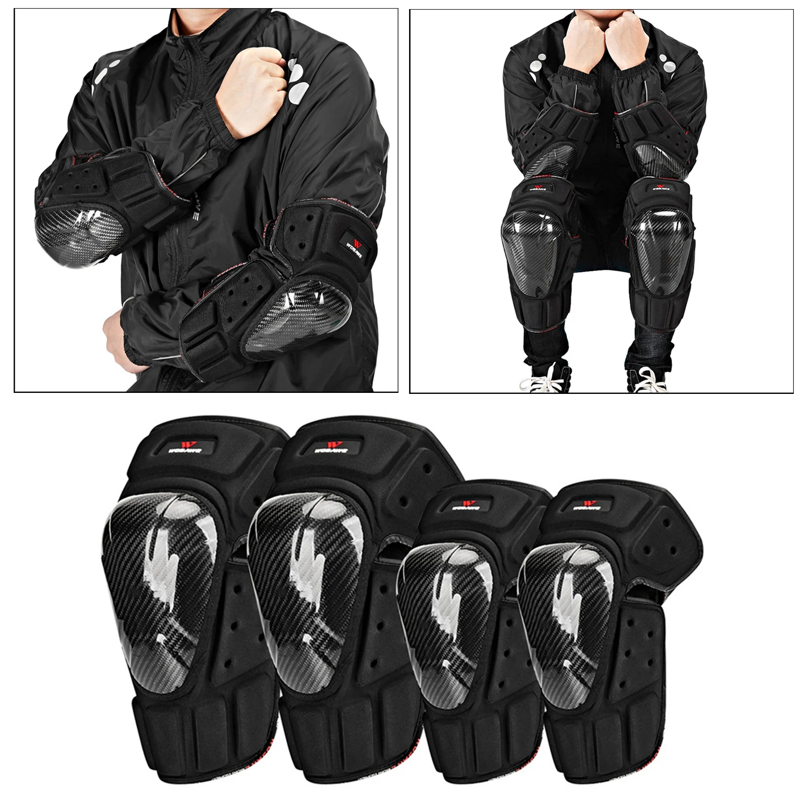 Motorcycle Knee pads elbow pads Protector Motocross Racing Knee Guards KneePads Protection