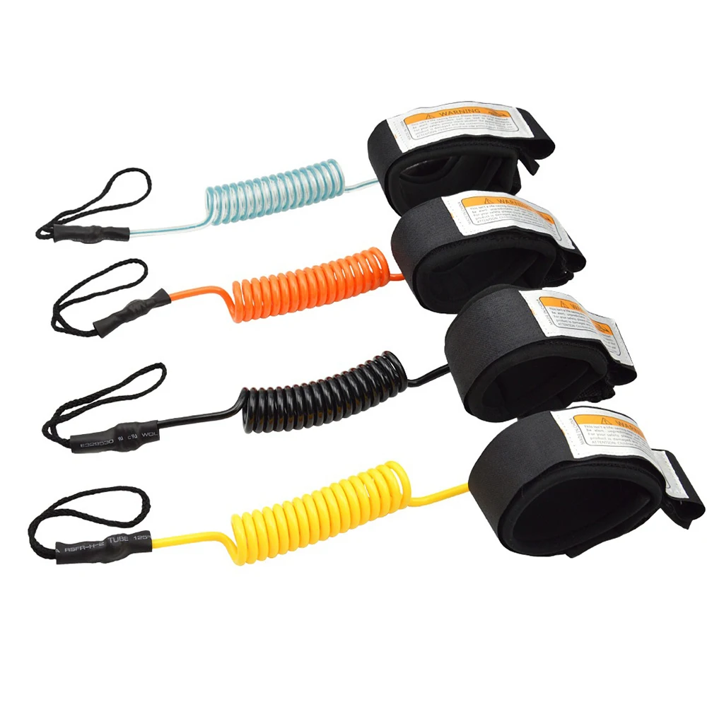 Surfboard SUPs Leash/Leg Rope 5 Feet Premium Straight Leash Padded Adjustable Neoprene Cuff